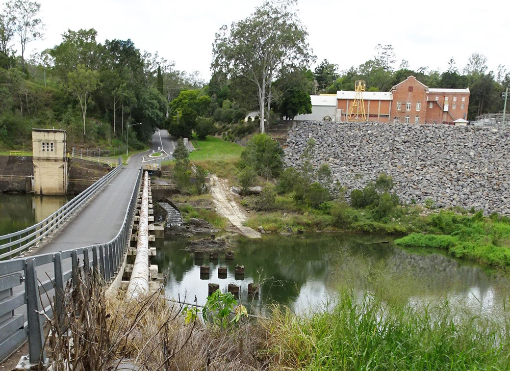Mt Crosby pumping station as it appears today