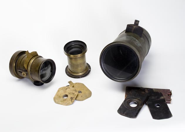 Lenses used for photographic reproduction in early 1900s