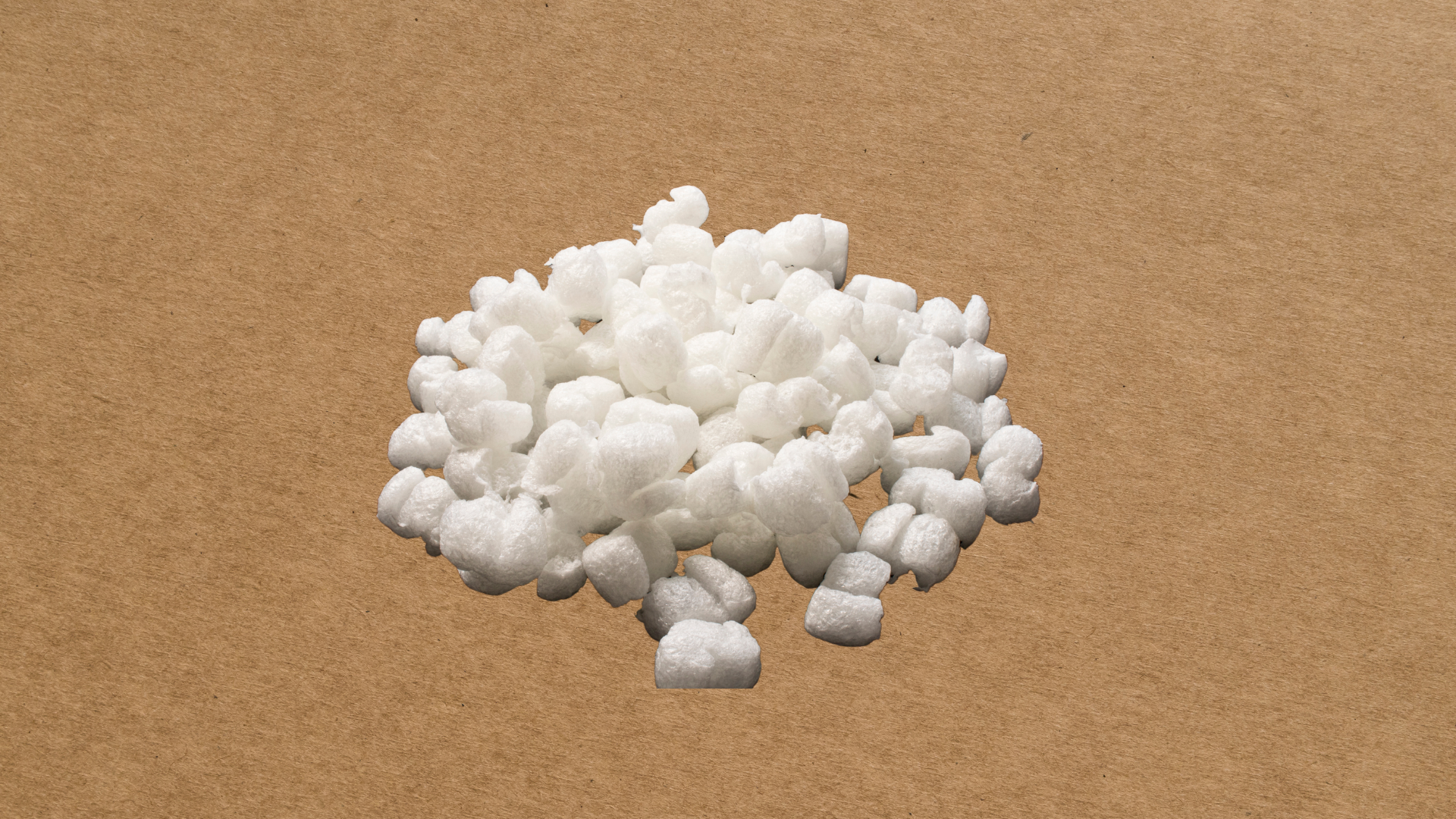 Expanded polystyrene loose ('peanut') packaging