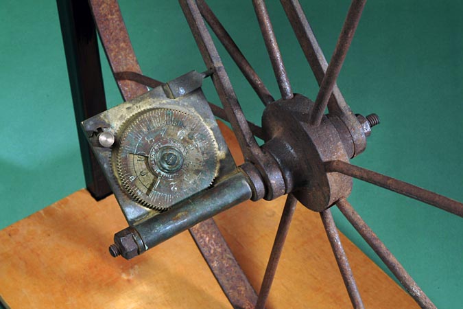 Perambulator used to obtain an approximate measure of distance