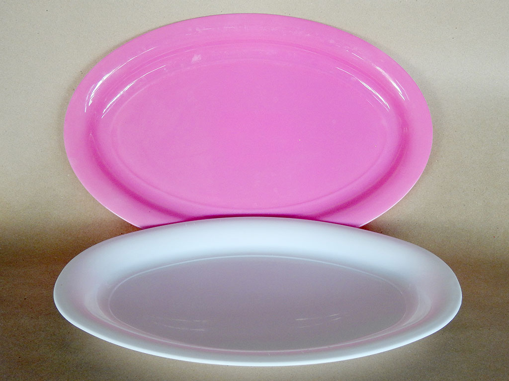 Serving platters and trays