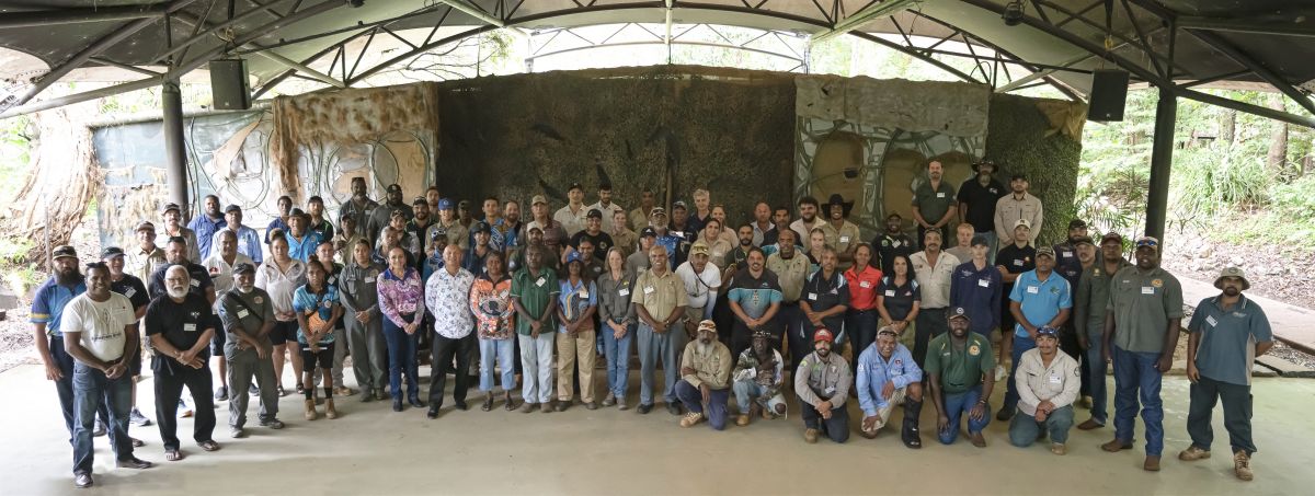Ranger group at conference venue