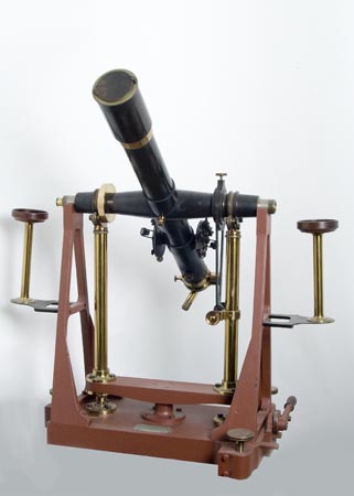 Telescope used for observing the meridional transits of stars