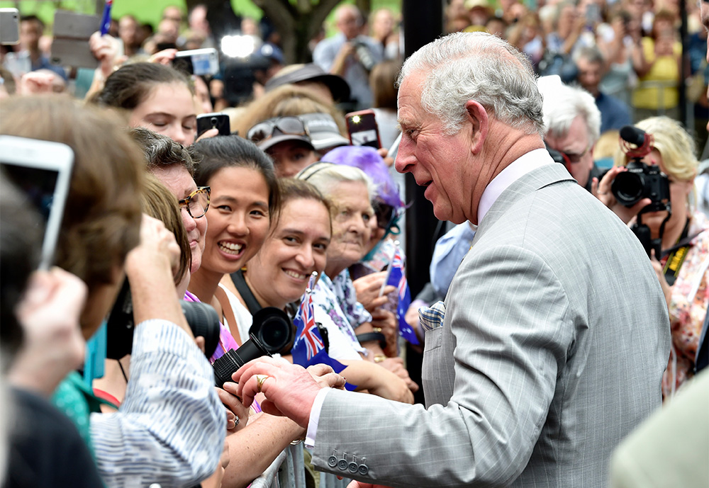 HRH Prince Charles, The Prince of Wales, visiting Brisbane, 2018
