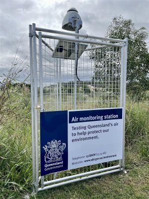 Photo of Swanbank 4 air quality monitoring station