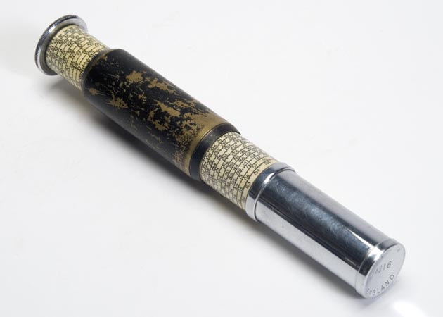 Cylindrical slide rule