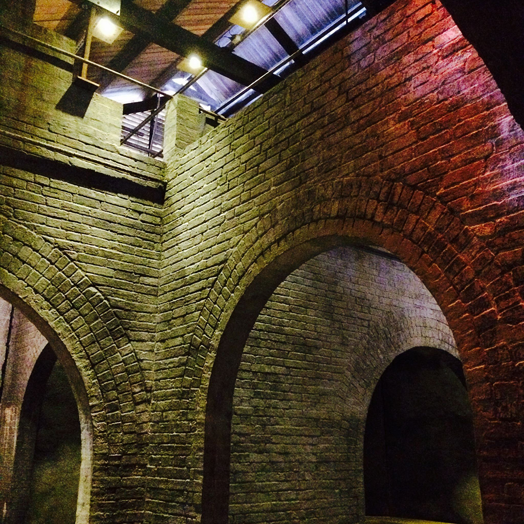 Interior of Spring Hill Reservoirs.