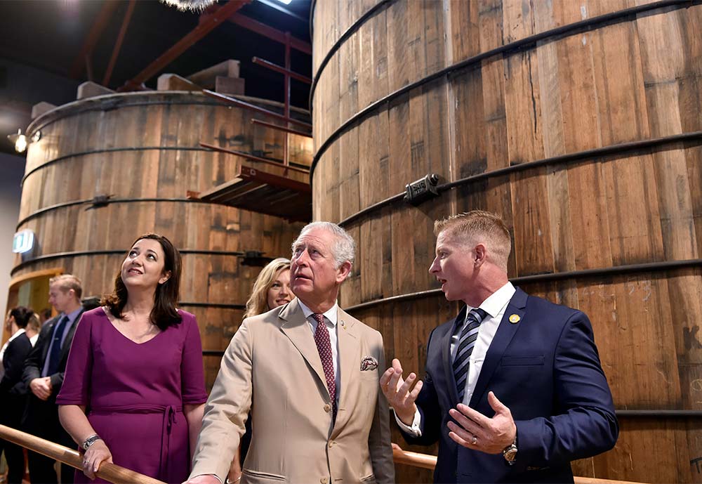 HRH Prince Charles, The Prince of Wales, visiting Bundaberg, 2018