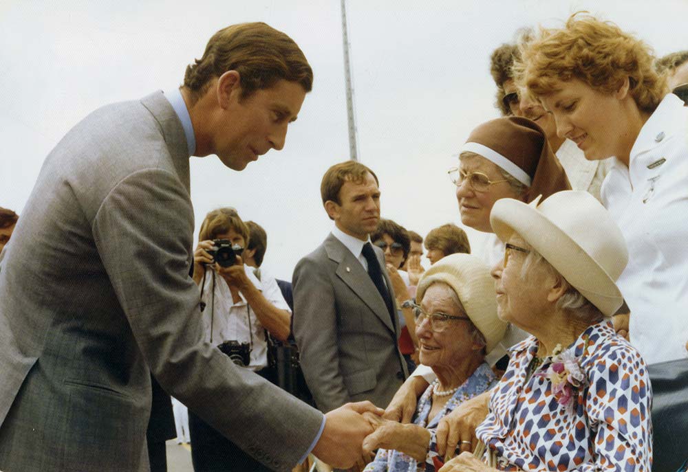 HRH Prince Charles, The Prince of Wales, Royal visit to Brisbane during the Jubilee Year, 1977