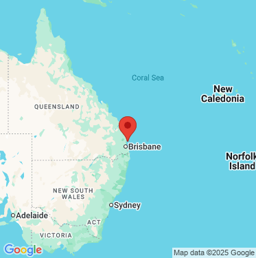 static google map of the location of the North Moreton Bay wave monitoring buoy