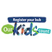 Register your bub—Our Kids Count logo