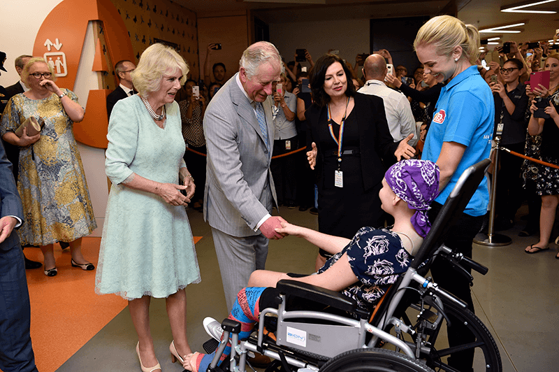 Their Royal Highnesses The Prince of Wales and The Duchess of Cornwall, visiting the Queensland Children’s Hospital, Brisbane, 2018
