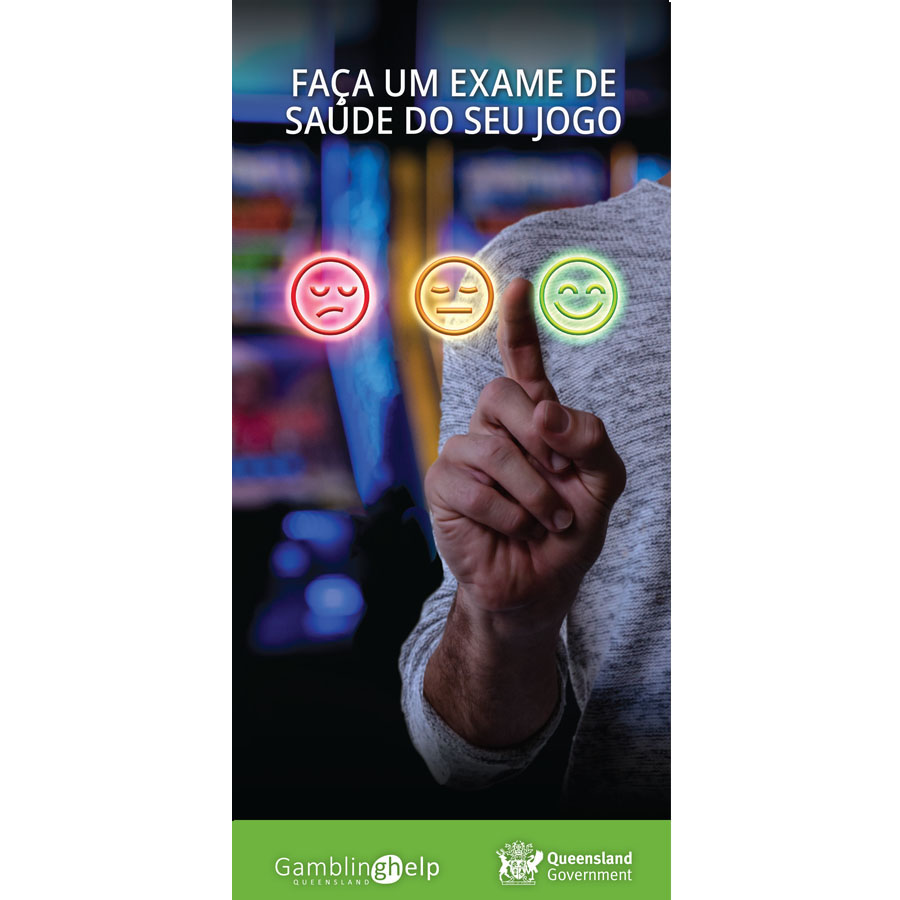 Thumbnail of Give your gambling a health check brochure – Portuguese translation
