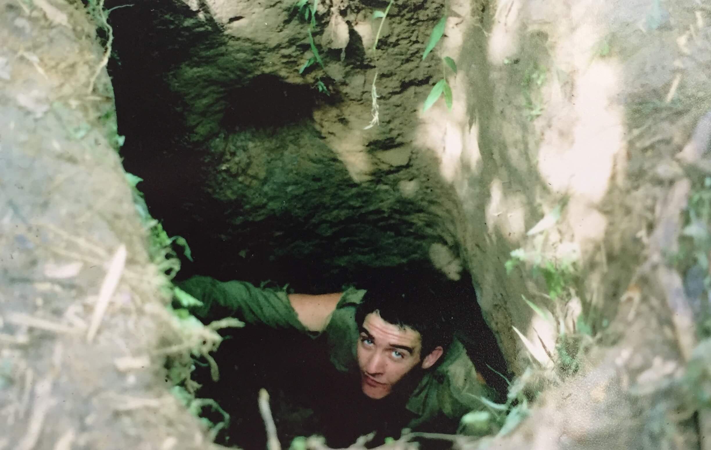 Searching a Vietcong 