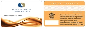 Seniors Business Discount Card