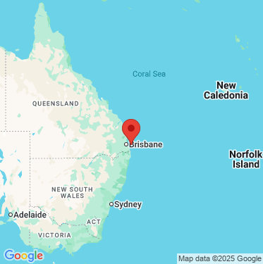 static google map of the location of the Brisbane wave monitoring buoy