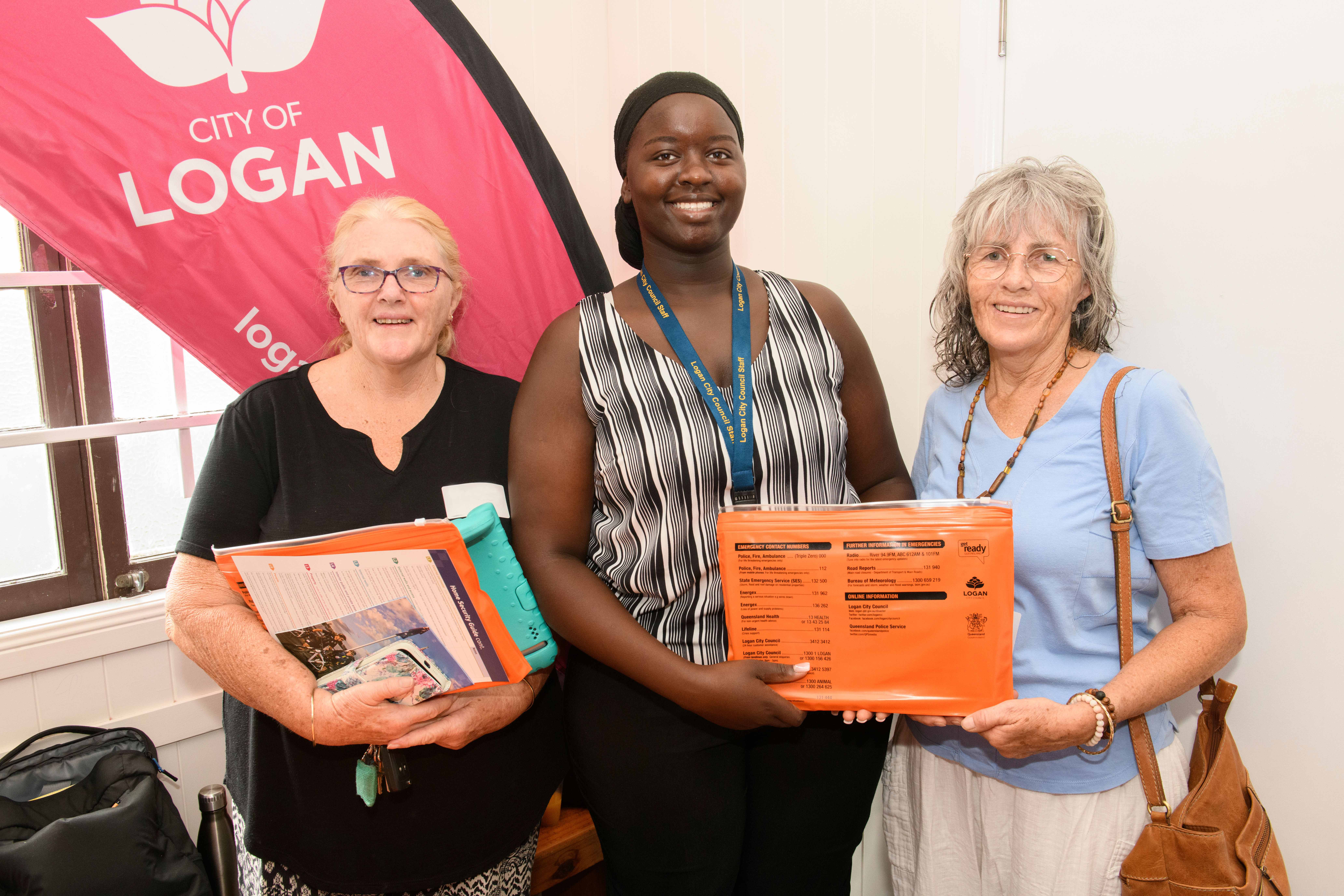 Exhibitors at the seniors expo