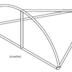 Diagram of a fisheye bycatch reduction devic