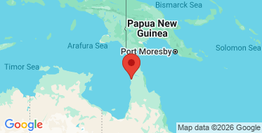 static google map of the location of the Amrun  wave monitoring buoy